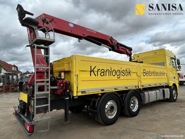 DAF XF 480/HMF 2530 L-CR Kran/Lenk/Lift/Baustoff - Crane truck: picture 5 DAF XF 480/HMF 2530 L-CR Kran/Lenk/Lift/Baustoff - Crane truck: picture 5