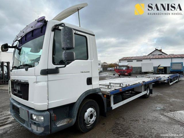 MAN TGL 8.220/Anhänger/Seilwi/Funk/Nutzlast: 8290 kg - Car transporter truck: picture 2 MAN TGL 8.220/Anhänger/Seilwi/Funk/Nutzlast: 8290 kg - Car transporter truck: picture 2
