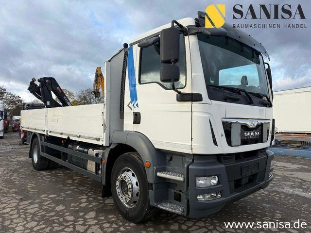 MAN TGM 18.340/Kran Hiab 099 E-2 HIDUO - Dropside/ Flatbed truck: picture 2 MAN TGM 18.340/Kran Hiab 099 E-2 HIDUO - Dropside/ Flatbed truck: picture 2