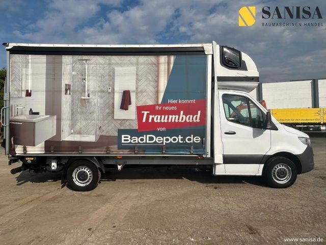 Mercedes-Benz Sprinter 317/LBW/Schlafkabine/Euro 6D - Curtain side truck: picture 5 Mercedes-Benz Sprinter 317/LBW/Schlafkabine/Euro 6D - Curtain side truck: picture 5