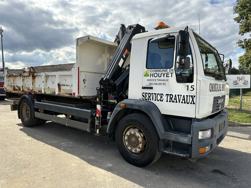 MAN LC 18.280 18T 4x2 TIPPER + CRANE (2018!!!) HIAB 099 E-2 DUO (921h!) - *157.000km* - FULL AIR - BE TRUCK - Tipper, Crane truck: picture 3 MAN LC 18.280 18T 4x2 TIPPER + CRANE (2018!!!) HIAB 099 E-2 DUO (921h!) - *157.000km* - FULL AIR - BE TRUCK - Tipper, Crane truck: picture 3