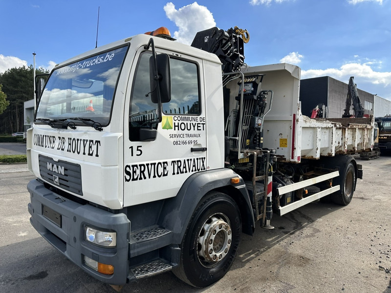 MAN LC 18.280 18T 4x2 TIPPER + CRANE (2018!!!) HIAB 099 E-2 DUO (921h!) - *157.000km* - FULL AIR - BE TRUCK - Tipper, Crane truck: picture 4 MAN LC 18.280 18T 4x2 TIPPER + CRANE (2018!!!) HIAB 099 E-2 DUO (921h!) - *157.000km* - FULL AIR - BE TRUCK - Tipper, Crane truck: picture 4