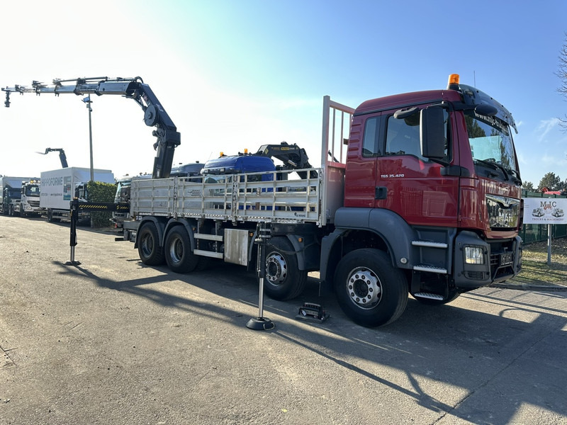 MAN TGS 35.420 8x4 + CRANE HIAB X-HIPRO 302 EP-5 - 192.000km - ROTATOR - 5/6 F - PLATFORM 6m55 - AIR SUSPENSION - TUV 06/2025 - TOP CONDITION - Crane truck: picture 3 MAN TGS 35.420 8x4 + CRANE HIAB X-HIPRO 302 EP-5 - 192.000km - ROTATOR - 5/6 F - PLATFORM 6m55 - AIR SUSPENSION - TUV 06/2025 - TOP CONDITION - Crane truck: picture 3