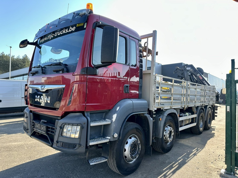 MAN TGS 35.420 8x4 + CRANE HIAB X-HIPRO 302 EP-5 - 192.000km - ROTATOR - 5/6 F - PLATFORM 6m55 - AIR SUSPENSION - TUV 06/2025 - TOP CONDITION - Crane truck: picture 3 MAN TGS 35.420 8x4 + CRANE HIAB X-HIPRO 302 EP-5 - 192.000km - ROTATOR - 5/6 F - PLATFORM 6m55 - AIR SUSPENSION - TUV 06/2025 - TOP CONDITION - Crane truck: picture 3