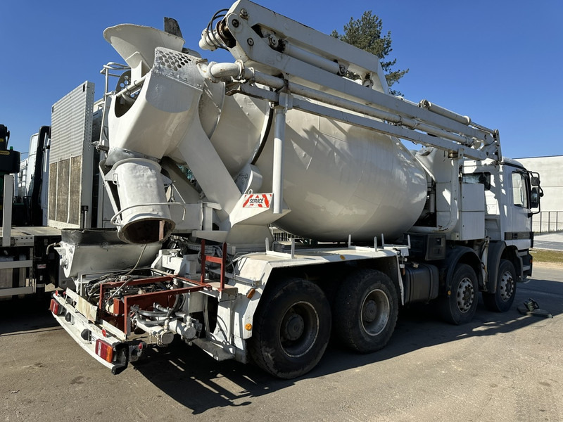 Mercedes-Benz ACTROS 3235 8x4 PUMI SCHWING - MIXER + PUMP - STEEL SPRING / HUB REDUCTION - AP ACHSEN - Concrete pump truck: picture 4 Mercedes-Benz ACTROS 3235 8x4 PUMI SCHWING - MIXER + PUMP - STEEL SPRING / HUB REDUCTION - AP ACHSEN - Concrete pump truck: picture 4