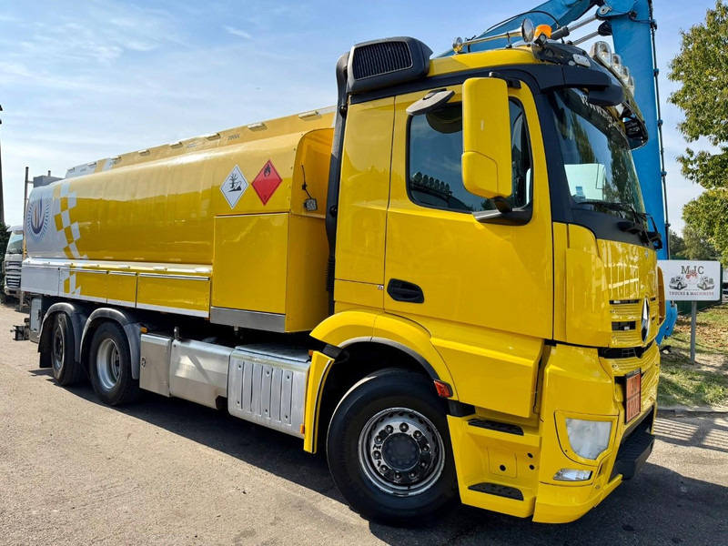 Mercedes-Benz ANTOS 2632 6x2 FUEL TANKER 16.000L - 4 COMP - DIESEL / PETROL - RETARDER - EURO 6 - LIFT / STEERING AXLE - *FULL AIR* - BE TRUCK - Tanker truck: picture 1 Mercedes-Benz ANTOS 2632 6x2 FUEL TANKER 16.000L - 4 COMP - DIESEL / PETROL - RETARDER - EURO 6 - LIFT / STEERING AXLE - *FULL AIR* - BE TRUCK - Tanker truck: picture 1