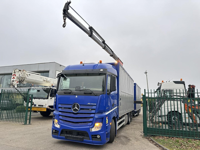 Mercedes-Benz Actros 2645 6x2 105m³ JUMBO + RETARDER + CRANE PALFINGER PK 19.001 SLD (4x) + RADIO - *FULL AIR* - FRIGO - EURO 6 - SAF AXLES - BELGIAN TRUCK - Crane truck: picture 3 Mercedes-Benz Actros 2645 6x2 105m³ JUMBO + RETARDER + CRANE PALFINGER PK 19.001 SLD (4x) + RADIO - *FULL AIR* - FRIGO - EURO 6 - SAF AXLES - BELGIAN TRUCK - Crane truck: picture 3