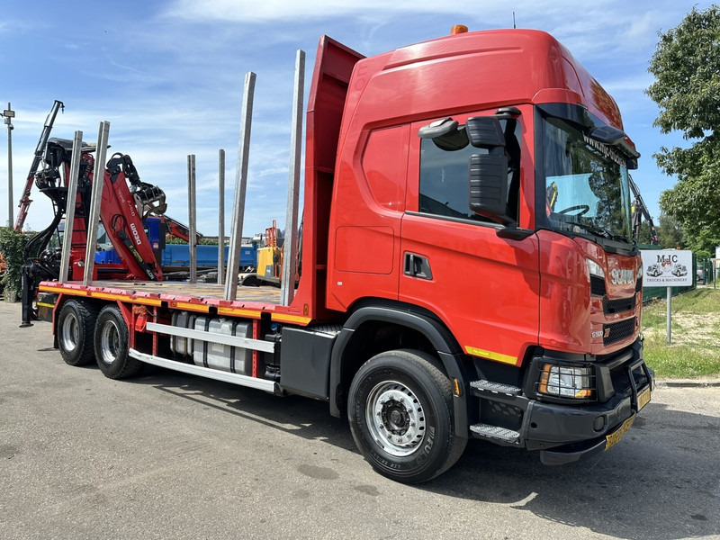 Scania G500 XT 6x4 WOOD / TIMBER / HOLZ CRANE PALFINGER EPSILON Q150Z + RETARDER - FULL AIR SUSP. - BE TRUCK - Crane truck: picture 2 Scania G500 XT 6x4 WOOD / TIMBER / HOLZ CRANE PALFINGER EPSILON Q150Z + RETARDER - FULL AIR SUSP. - BE TRUCK - Crane truck: picture 2