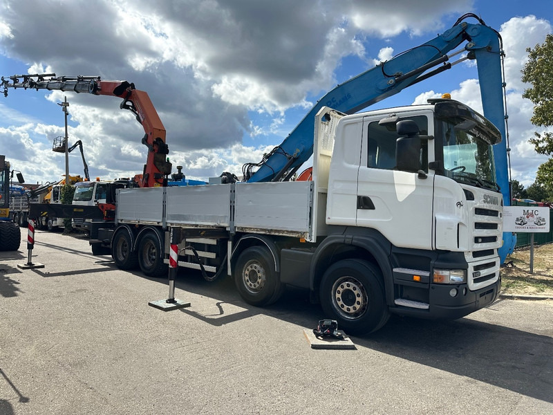Scania R420 8x4 + CRANE PALFINGER PK44002 F (7x) + Rotator - 6m50 platform - Manual - - Crane truck: picture 2 Scania R420 8x4 + CRANE PALFINGER PK44002 F (7x) + Rotator - 6m50 platform - Manual - - Crane truck: picture 2