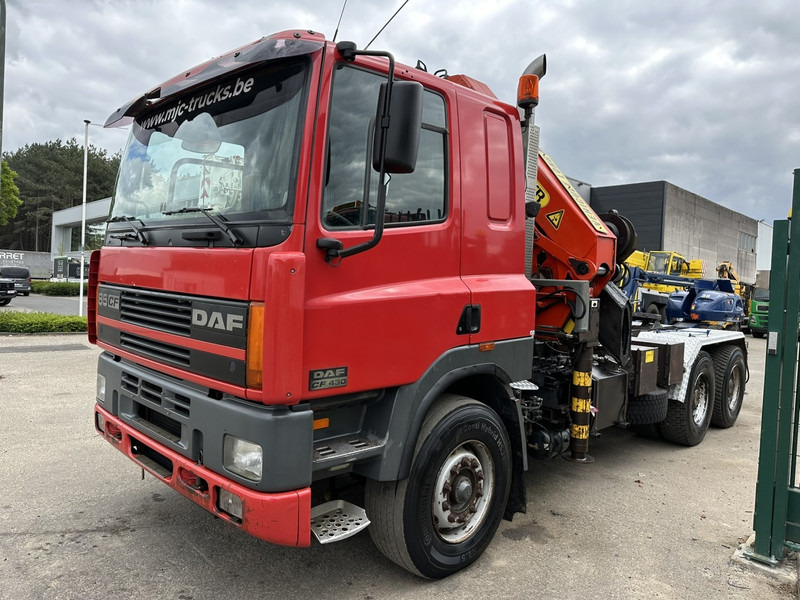 DAF 85 CF 430 6x4 CRANE PK 32.000 F (7x) + WINCH - EURO 2 - MANUAL ZF - HUB REDUCTION / STEEL SPRING - BE TRUCK - Tractor unit: picture 3 DAF 85 CF 430 6x4 CRANE PK 32.000 F (7x) + WINCH - EURO 2 - MANUAL ZF - HUB REDUCTION / STEEL SPRING - BE TRUCK - Tractor unit: picture 3
