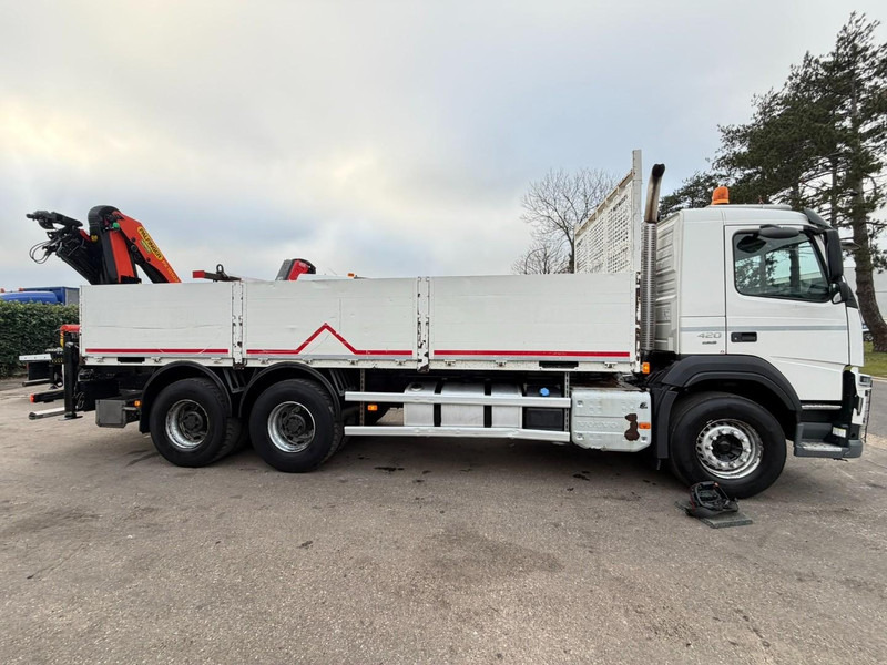 Volvo FM 420 6x4 BAUSTOFF + KRAN PALFINGER PK18502 SH B (3x) - ROTATOR - 5/6 F - TÜV 05/2026 - CG FR - PLATFORM 6m50 - I-Shift - 325.000km - STEEL SPRING / HUB REDUCTI - Dropside/ Flatbed truck, Crane truck: picture 5 Volvo FM 420 6x4 BAUSTOFF + KRAN PALFINGER PK18502 SH B (3x) - ROTATOR - 5/6 F - TÜV 05/2026 - CG FR - PLATFORM 6m50 - I-Shift - 325.000km - STEEL SPRING / HUB REDUCTI - Dropside/ Flatbed truck, Crane truck: picture 5