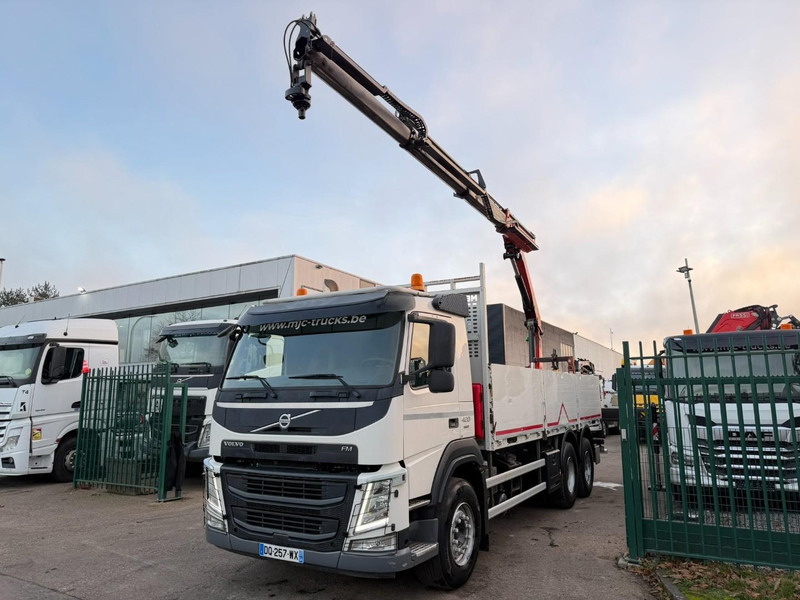 Volvo FM 420 6x4 BAUSTOFF + KRAN PALFINGER PK18502 SH B (3x) - ROTATOR - 5/6 F - TÜV 05/2026 - CG FR - PLATFORM 6m50 - I-Shift - 325.000km - STEEL SPRING / HUB REDUCTI - Dropside/ Flatbed truck, Crane truck: picture 4 Volvo FM 420 6x4 BAUSTOFF + KRAN PALFINGER PK18502 SH B (3x) - ROTATOR - 5/6 F - TÜV 05/2026 - CG FR - PLATFORM 6m50 - I-Shift - 325.000km - STEEL SPRING / HUB REDUCTI - Dropside/ Flatbed truck, Crane truck: picture 4