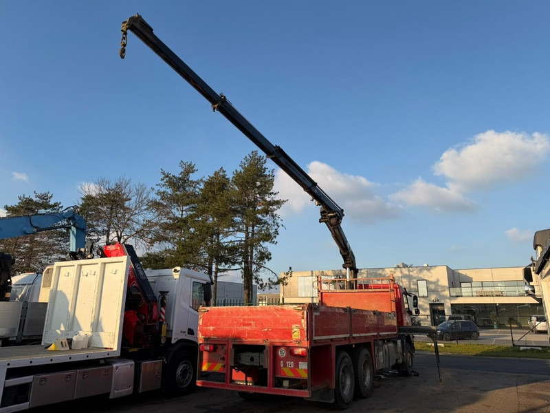 Volvo FMX 420 6X4 PRITSCHE + KRAN HMF 1720 + winch + radio - BIG AXLES / HUB REDUCTION - STEEL SPRING / BLATT - PLATFORM 6m10 - Dropside/ Flatbed truck, Crane truck: picture 3 Volvo FMX 420 6X4 PRITSCHE + KRAN HMF 1720 + winch + radio - BIG AXLES / HUB REDUCTION - STEEL SPRING / BLATT - PLATFORM 6m10 - Dropside/ Flatbed truck, Crane truck: picture 3