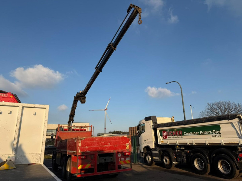 Volvo FMX 420 6X4 PRITSCHE + KRAN HMF 1720 + winch + radio - BIG AXLES / HUB REDUCTION - STEEL SPRING / BLATT - PLATFORM 6m10 - Dropside/ Flatbed truck, Crane truck: picture 4 Volvo FMX 420 6X4 PRITSCHE + KRAN HMF 1720 + winch + radio - BIG AXLES / HUB REDUCTION - STEEL SPRING / BLATT - PLATFORM 6m10 - Dropside/ Flatbed truck, Crane truck: picture 4