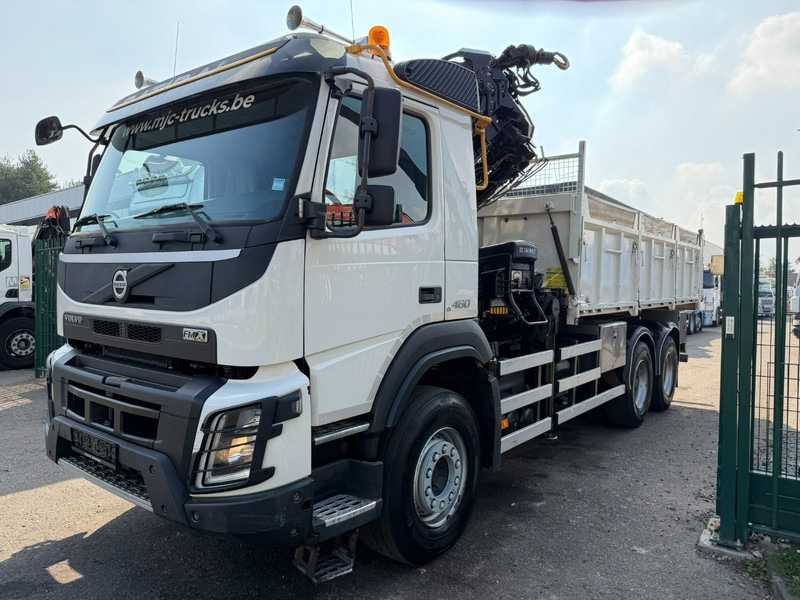 Volvo FMX 460 6x4 PRITSCHE + KRAN HIAB 244 E-5 HIPRO - ROTATOR - RADIO - *349.000km* - EURO 6 - 13T AXLES - BE TRUCK - Dropside/ Flatbed truck, Crane truck: picture 4 Volvo FMX 460 6x4 PRITSCHE + KRAN HIAB 244 E-5 HIPRO - ROTATOR - RADIO - *349.000km* - EURO 6 - 13T AXLES - BE TRUCK - Dropside/ Flatbed truck, Crane truck: picture 4