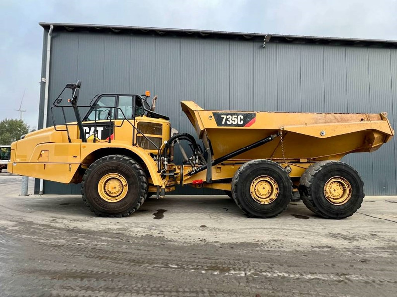 Cat 735C - Articulated dump truck: picture 5 Cat 735C - Articulated dump truck: picture 5