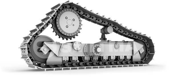 Cat D6T - Frame/ Chassis for Construction machinery: picture 1 Cat D6T - Frame/ Chassis for Construction machinery: picture 1