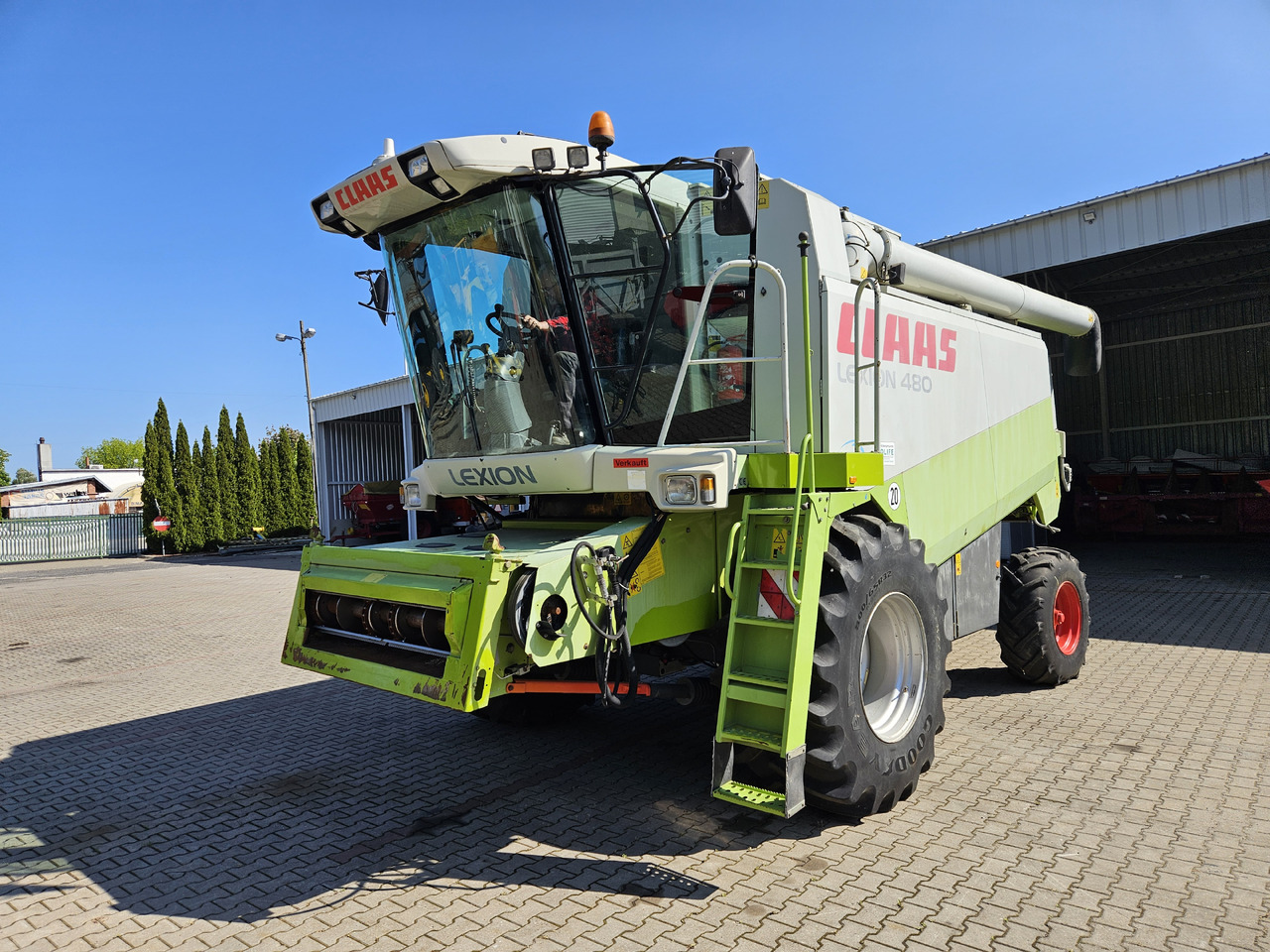 Claas Lexion 480 - Combine harvester: picture 3 Claas Lexion 480 - Combine harvester: picture 3