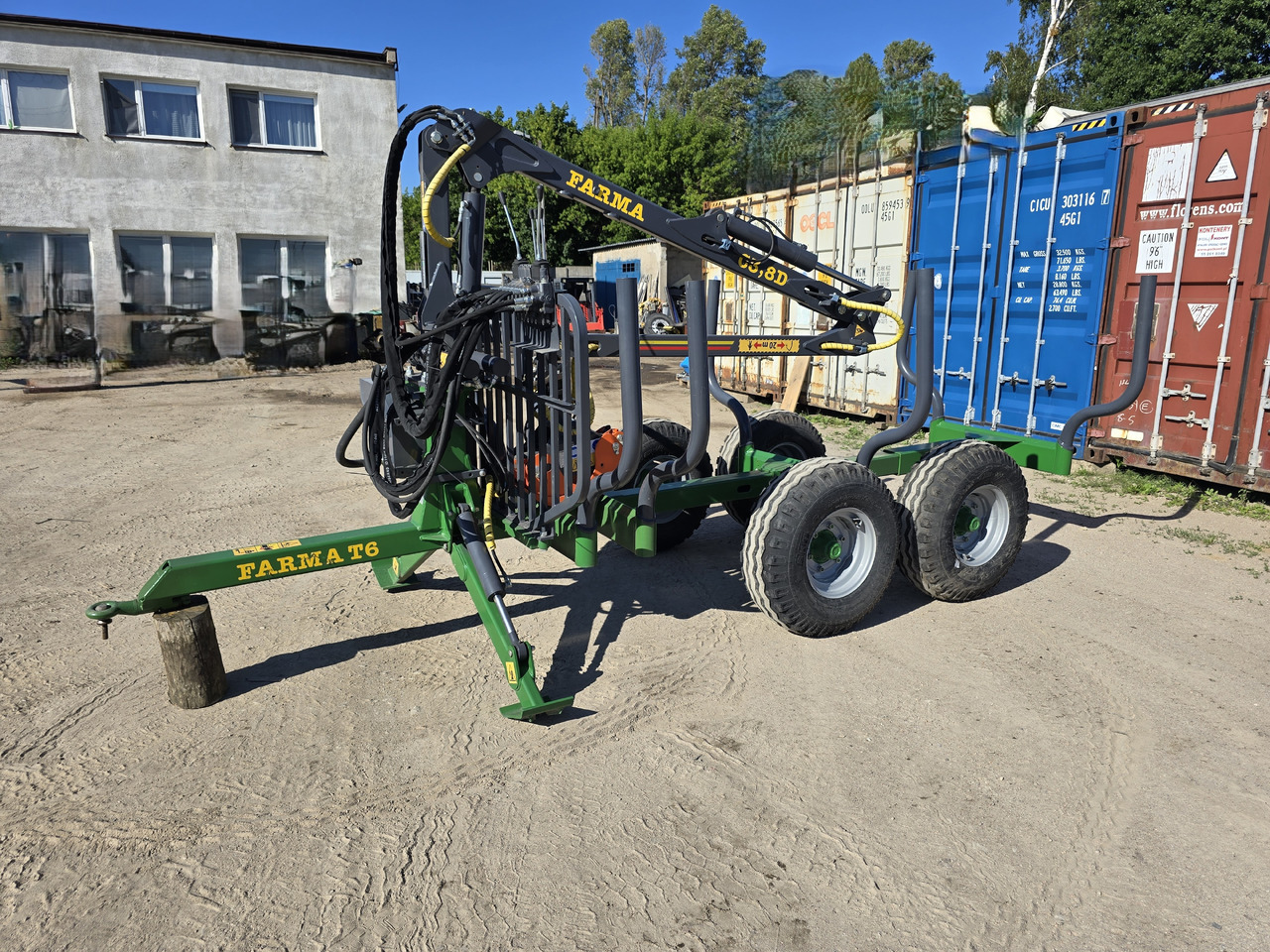 FARMA T6 - Forestry trailer: picture 4 FARMA T6 - Forestry trailer: picture 4