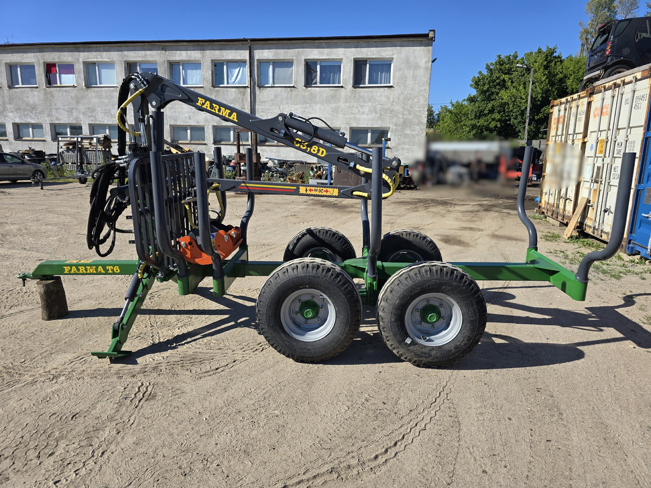 FARMA T6 - Forestry trailer: picture 5 FARMA T6 - Forestry trailer: picture 5