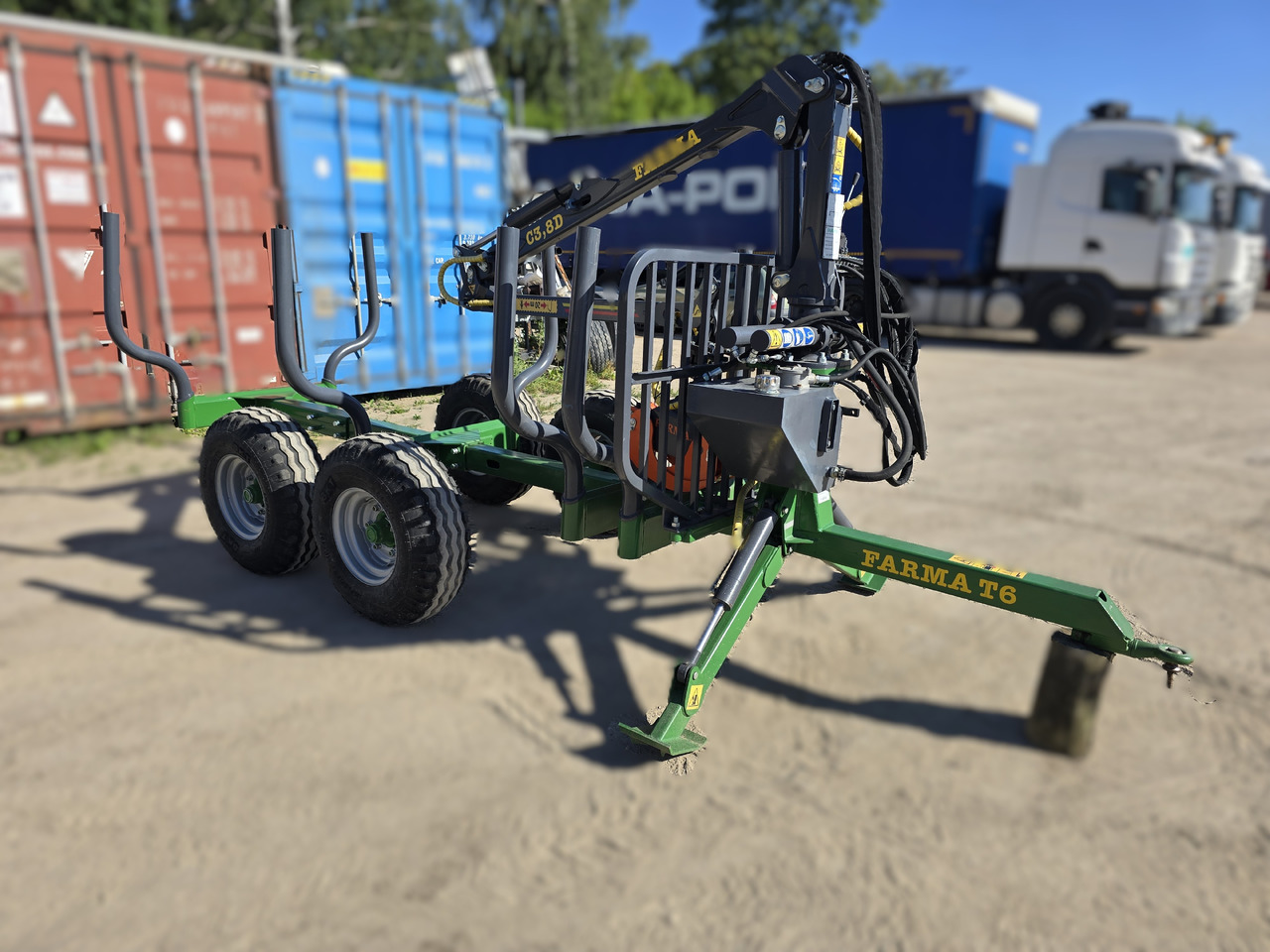 FARMA T6 - Forestry trailer: picture 1 FARMA T6 - Forestry trailer: picture 1