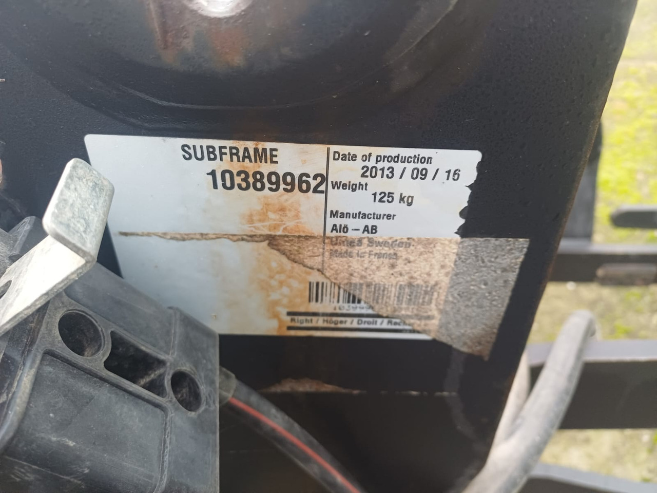 QUICKE - Front loader for tractor: picture 3 QUICKE - Front loader for tractor: picture 3