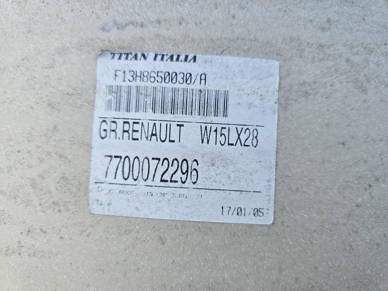 Titan W15LX28, piasta 150 mm - Wheel and tire package for Agricultural machinery: picture 2 Titan W15LX28, piasta 150 mm - Wheel and tire package for Agricultural machinery: picture 2