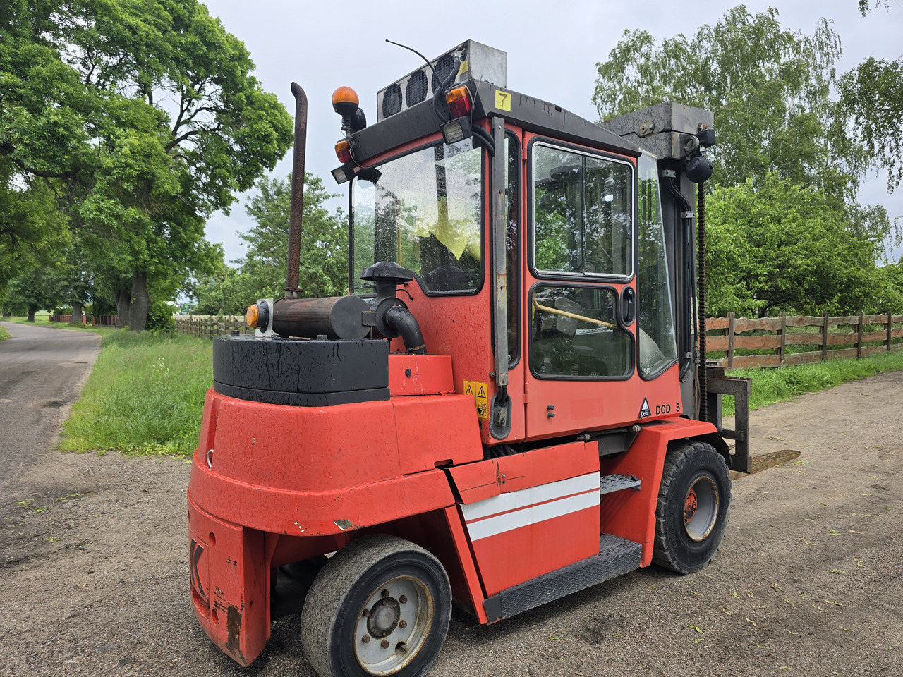 Kalmar DCD 55-6 Triplex - Diesel forklift: picture 3 Kalmar DCD 55-6 Triplex - Diesel forklift: picture 3