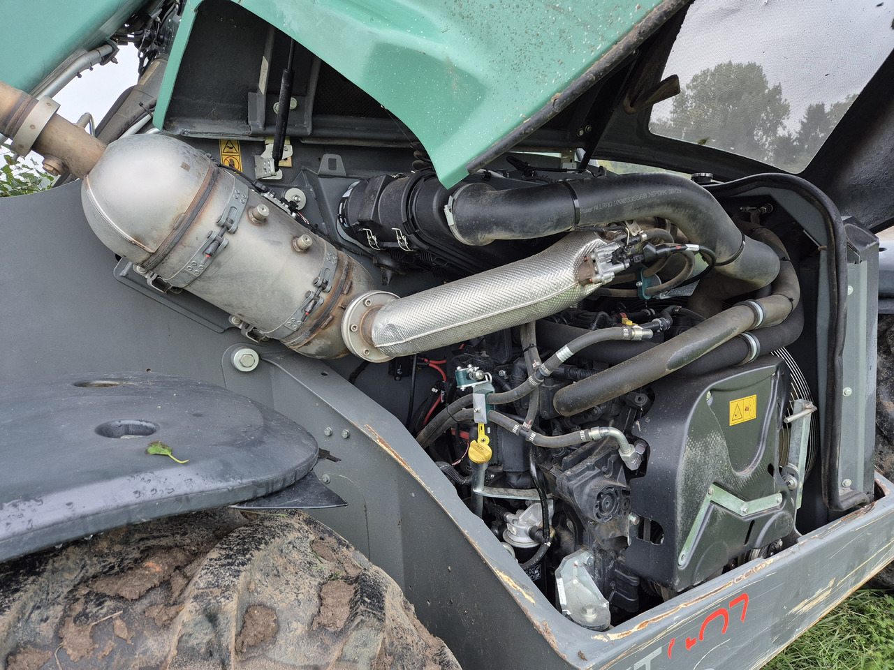 Telescopic handler Kramer KT 407 Ecospeed Vario: picture 13