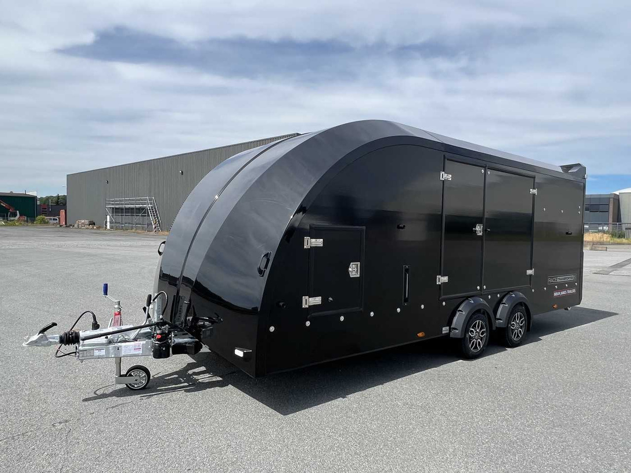 New Autotransporter trailer BRIAN_JAMES Race Transporter 5 Autotransporter geschlossen: picture 19