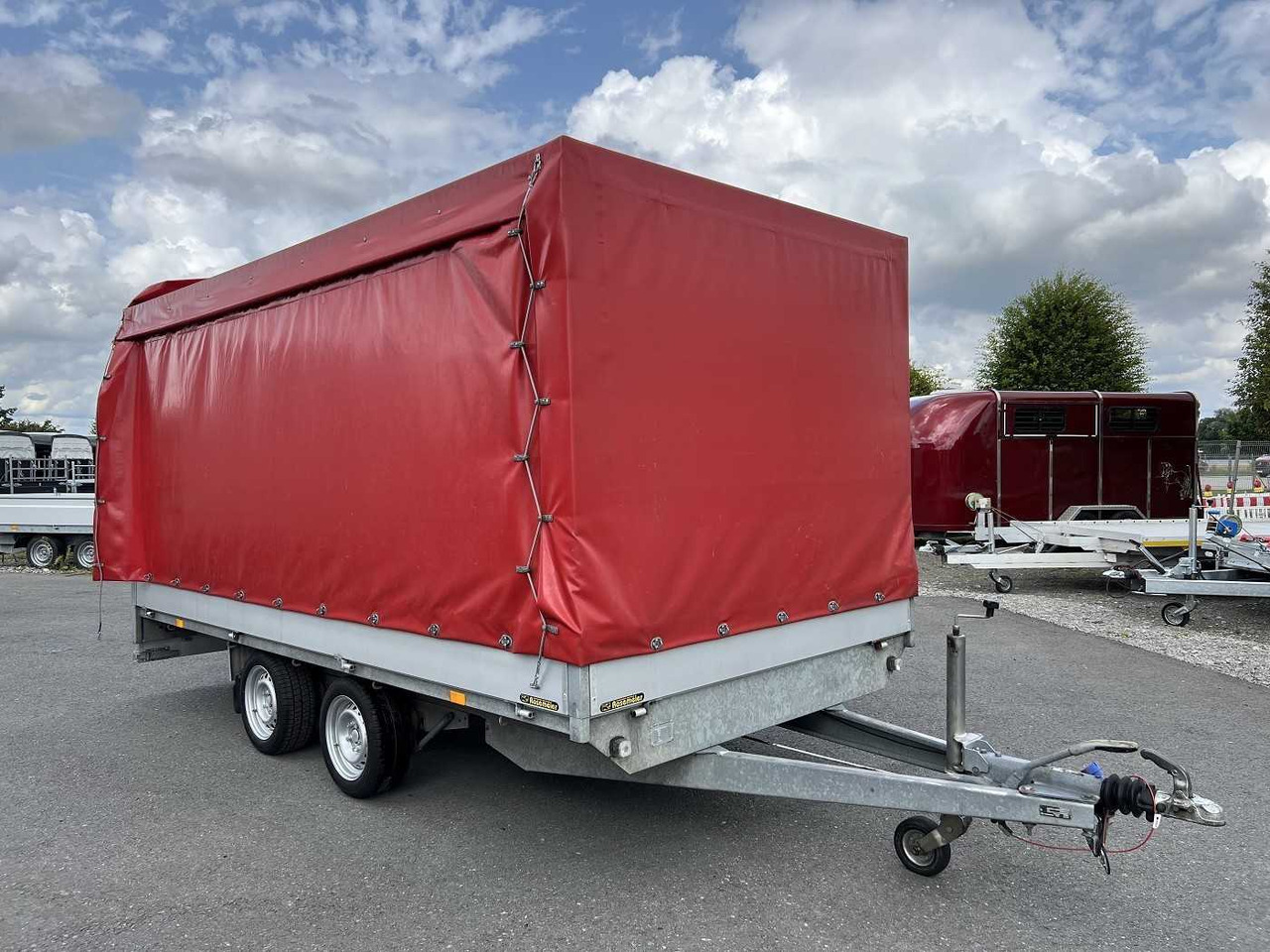 EDUARD PL 2720 Plane Hochlader - Curtainsider trailer: picture 4 EDUARD PL 2720 Plane Hochlader - Curtainsider trailer: picture 4