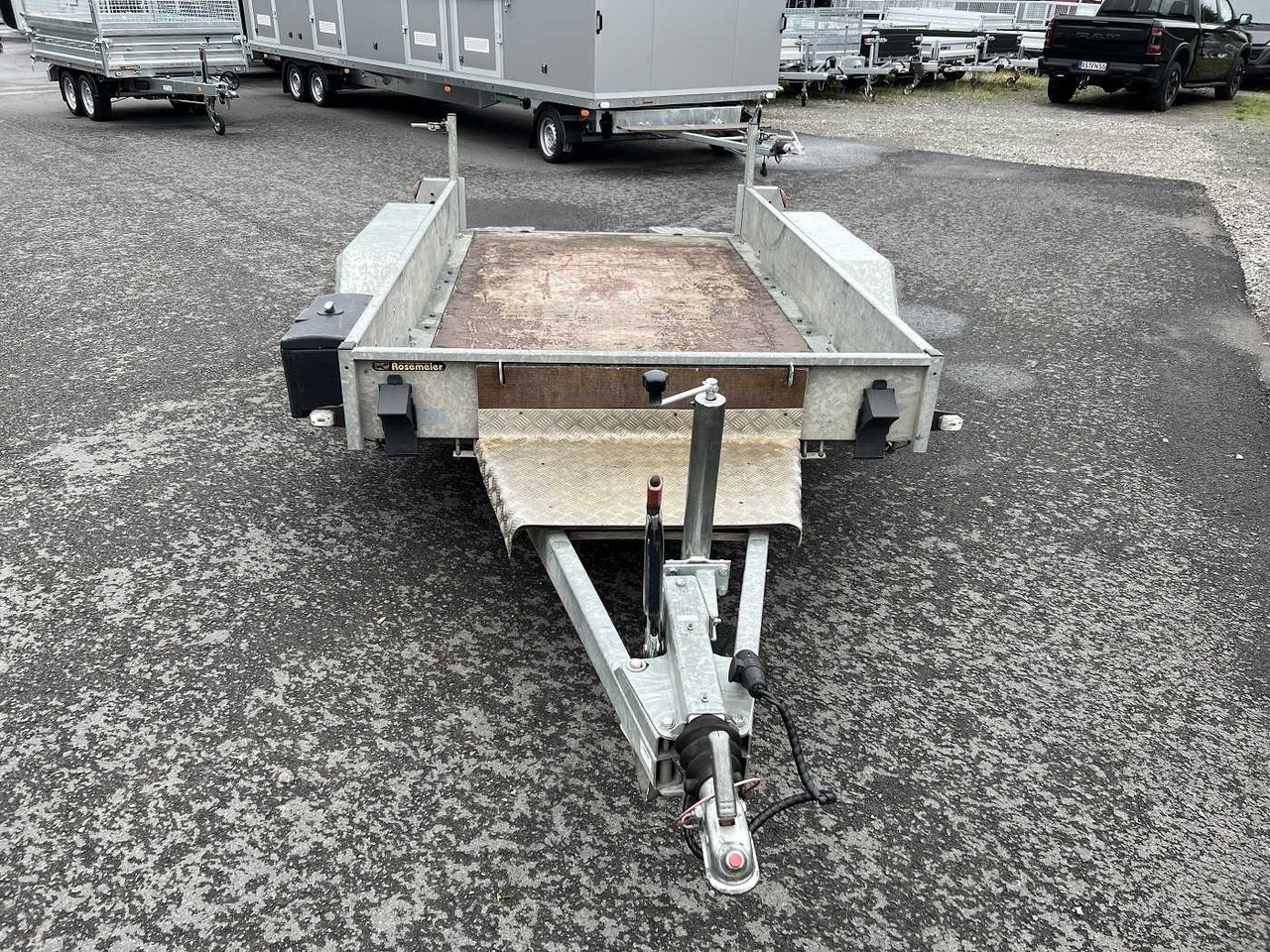 HUMBAUR HS-Senko TA Maschinentransporter - Plant trailer: picture 4 HUMBAUR HS-Senko TA Maschinentransporter - Plant trailer: picture 4