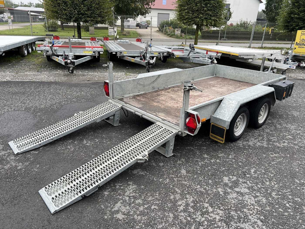 HUMBAUR HS-Senko TA Maschinentransporter - Plant trailer: picture 2 HUMBAUR HS-Senko TA Maschinentransporter - Plant trailer: picture 2