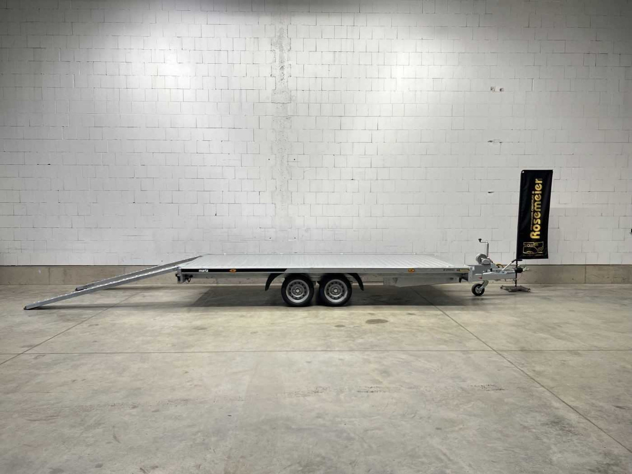 MARTZ GT Plateau 450/2 S 3,5T Alu Plattformanhänger - Autotransporter trailer: picture 3 MARTZ GT Plateau 450/2 S 3,5T Alu Plattformanhänger - Autotransporter trailer: picture 3
