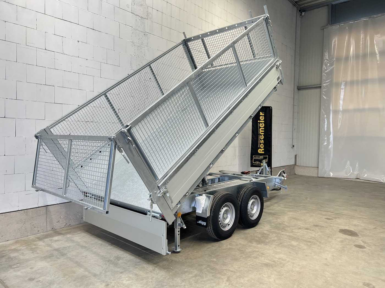 SIGG 35 K 33 - T1H Gitter Dreiseitenkipper - Tipper trailer: picture 4 SIGG 35 K 33 - T1H Gitter Dreiseitenkipper - Tipper trailer: picture 4