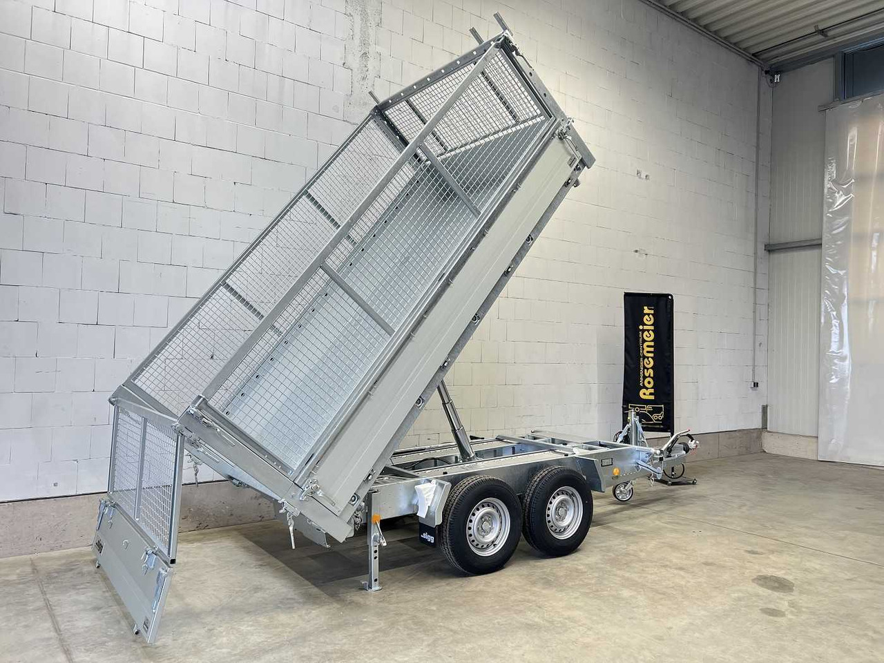 SIGG 35 K 33 - T1H Gitter Dreiseitenkipper - Tipper trailer: picture 2 SIGG 35 K 33 - T1H Gitter Dreiseitenkipper - Tipper trailer: picture 2