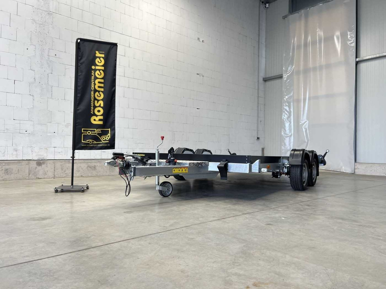 New Roll-off/ Skip trailer VEZEKO Husky Car FB 27.39 Absenker: picture 26