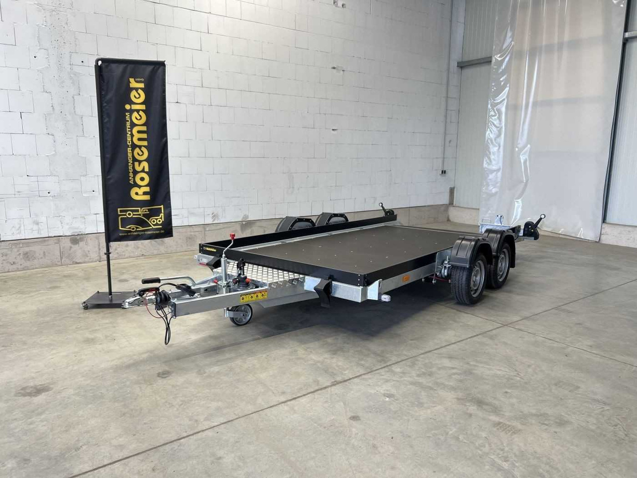 New Roll-off/ Skip trailer VEZEKO Husky Car FB 27.39 Absenker: picture 25
