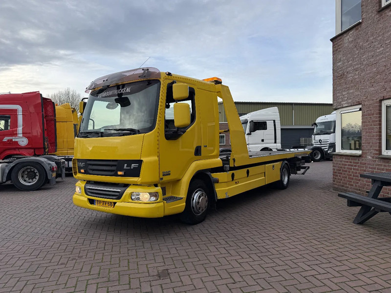 DAF LF 45 LF45-220 Abschelppwagen Falkom mit Anhanger / Schiebeplateau / Brill / Winde / Top Zustand - Car transporter truck: picture 3 DAF LF 45 LF45-220 Abschelppwagen Falkom mit Anhanger / Schiebeplateau / Brill / Winde / Top Zustand - Car transporter truck: picture 3