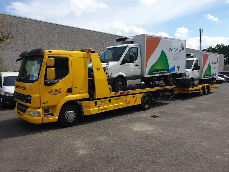 DAF LF 45 LF45-220 Abschelppwagen Falkom mit Anhanger / Schiebeplateau / Brill / Winde / Top Zustand - Car transporter truck: picture 5 DAF LF 45 LF45-220 Abschelppwagen Falkom mit Anhanger / Schiebeplateau / Brill / Winde / Top Zustand - Car transporter truck: picture 5