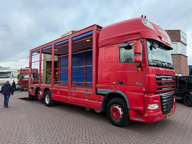 DAF XF105-410 6X FAR / Euro5-ATE / box with lift / NL- Truck - Curtain side truck: picture 3 DAF XF105-410 6X FAR / Euro5-ATE / box with lift / NL- Truck - Curtain side truck: picture 3
