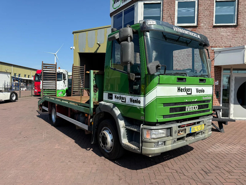 Iveco ML 120 ML120E18 Eurocargo machine transporter / euro3 / only 117tkm / steel suspension - Car transporter truck: picture 1 Iveco ML 120 ML120E18 Eurocargo machine transporter / euro3 / only 117tkm / steel suspension - Car transporter truck: picture 1