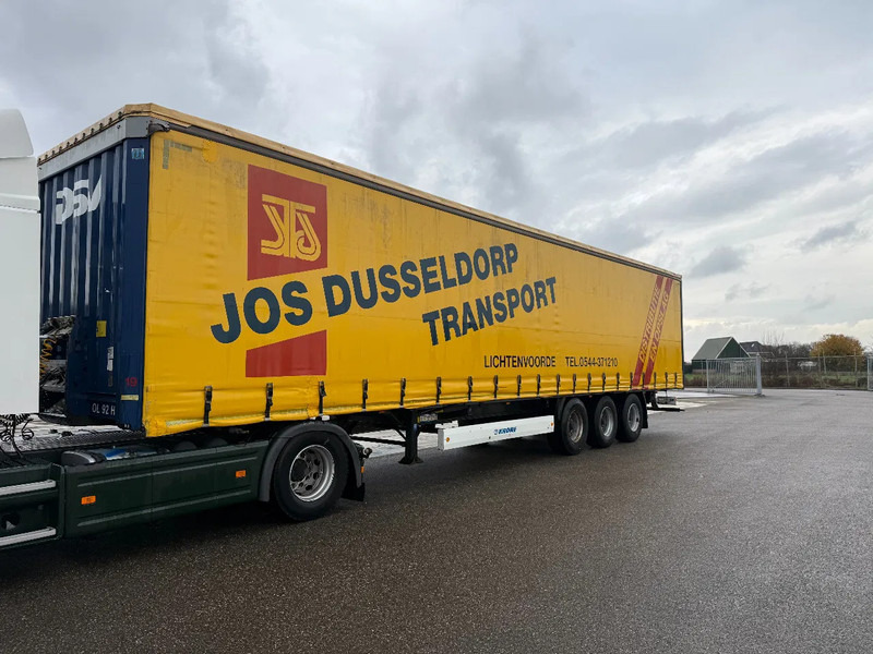 Krone Schuifzeilen + dak BPW trommel remmen Drum brakes / no rust - Curtainsider semi-trailer: picture 1 Krone Schuifzeilen + dak BPW trommel remmen Drum brakes / no rust - Curtainsider semi-trailer: picture 1