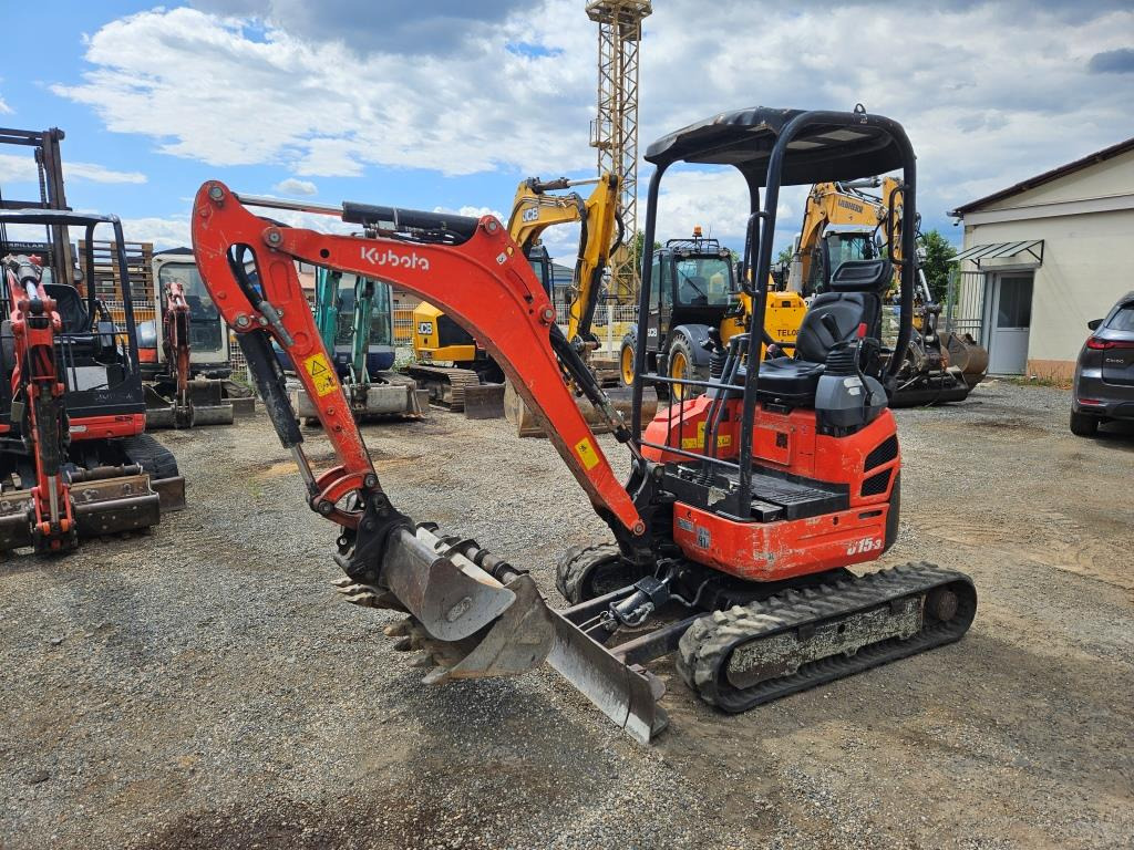 KUBOTA U 15 -3 - Mini excavator: picture 1 KUBOTA U 15 -3 - Mini excavator: picture 1
