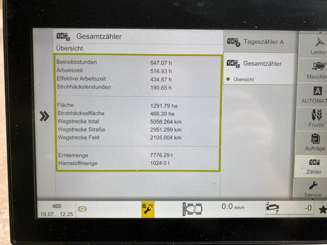 CLAAS Lexion 6800 mit Vario 930 Schneidwerk - Combine harvester: picture 4 CLAAS Lexion 6800 mit Vario 930 Schneidwerk - Combine harvester: picture 4