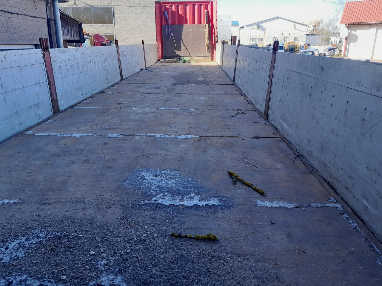 Dropside/ Flatbed semi-trailer KRONE SD: picture 6