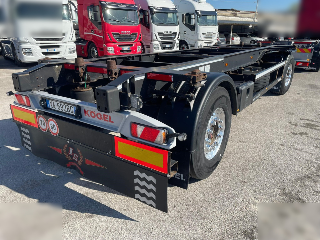 KÖGEL - Container transporter/ Swap body trailer: picture 1 KÖGEL - Container transporter/ Swap body trailer: picture 1