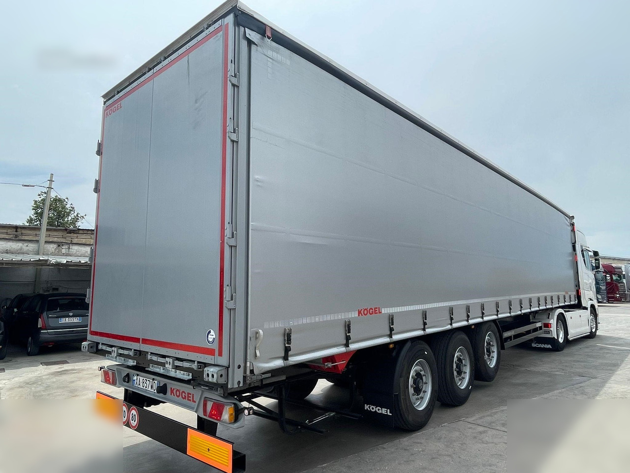 KÖGEL - Curtainsider semi-trailer: picture 2 KÖGEL - Curtainsider semi-trailer: picture 2