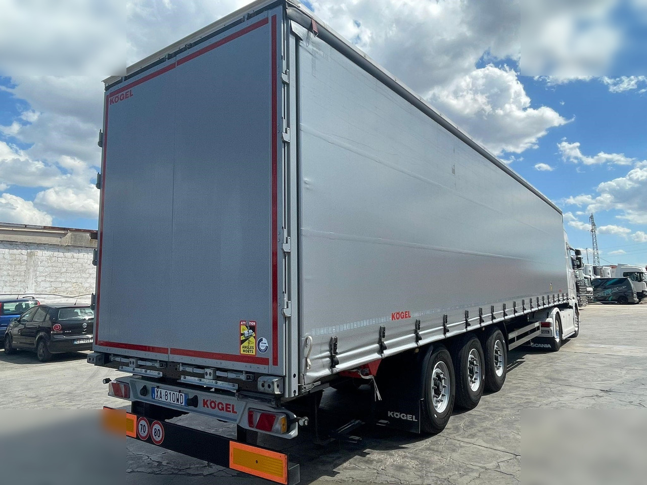 KÖGEL - Curtainsider semi-trailer: picture 2 KÖGEL - Curtainsider semi-trailer: picture 2