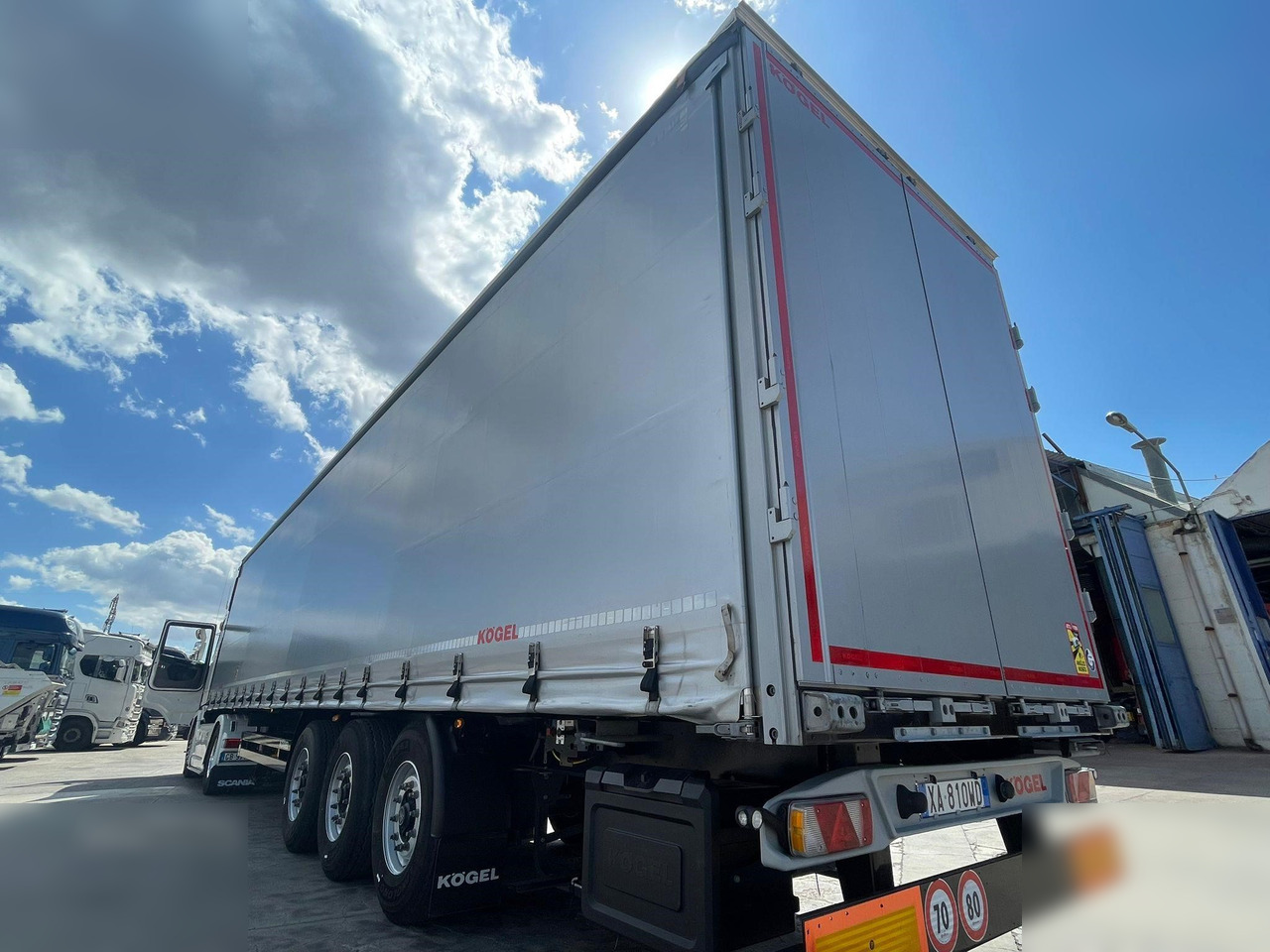 KÖGEL - Curtainsider semi-trailer: picture 1 KÖGEL - Curtainsider semi-trailer: picture 1